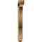 Ekena Millwork Funston Arts and Crafts Smooth Bracket w/ Offset Brace, Western Red Cedar, 5 1/2"W x 44"D x 44"H BKT0604X44X44FST03SWR - alternate 2